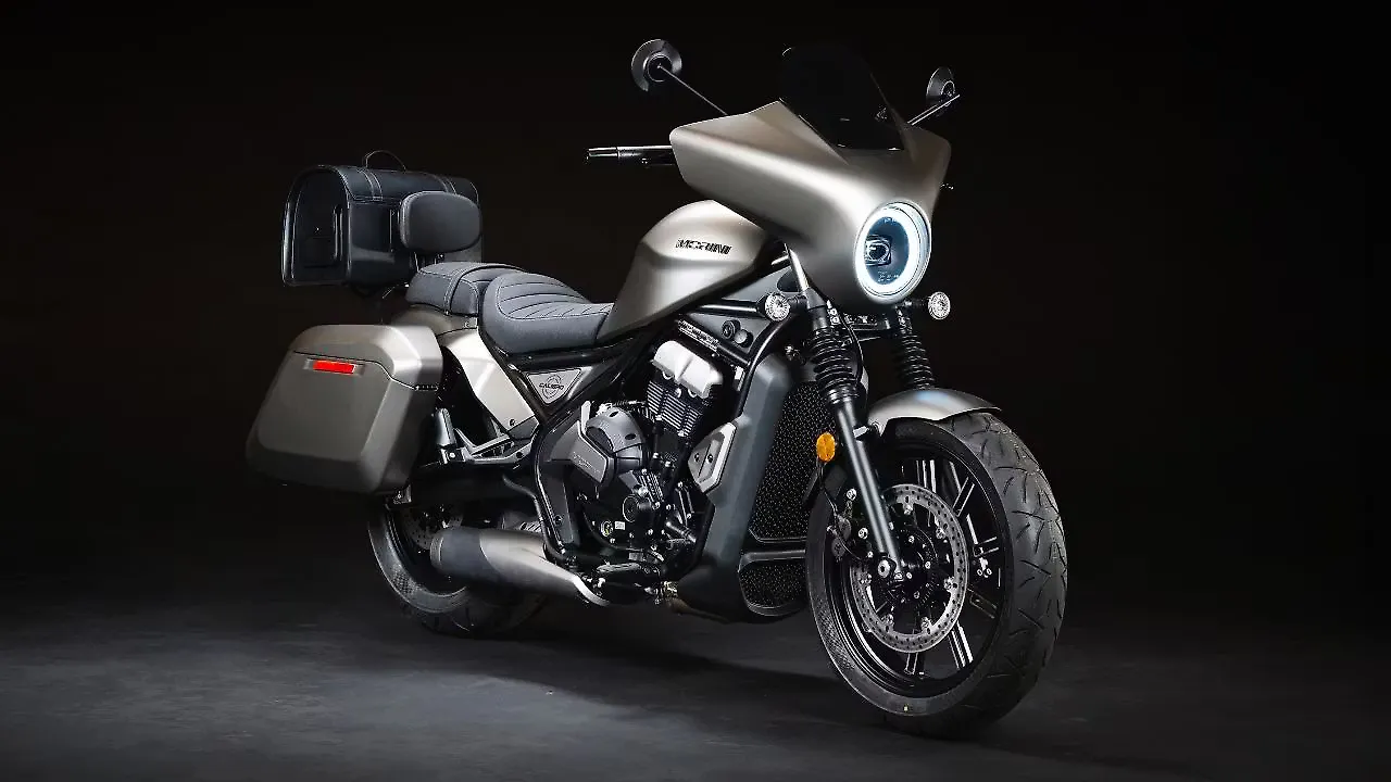 2026 Moto Morini Calibro Giving Serious Bagger Vibes - BikeWale