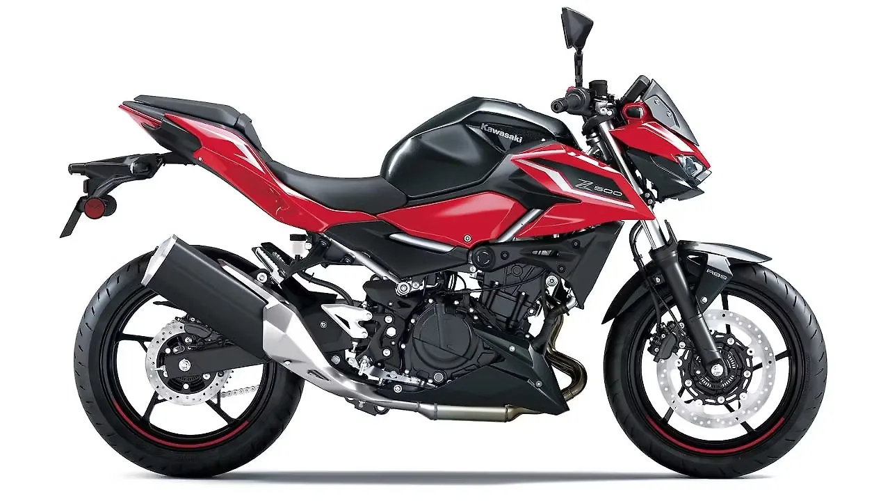 Kawasaki Ninja 500 Right Side View