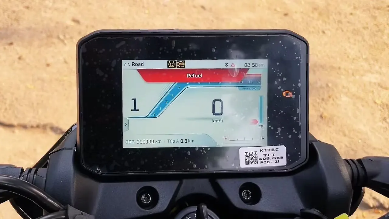 Bajaj New Pulsar N250 Instrument Cluster
