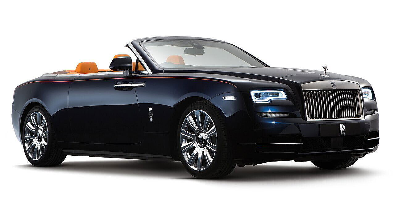 Discontinued Dawn Convertible on road Price   Rolls Royce Dawn ...