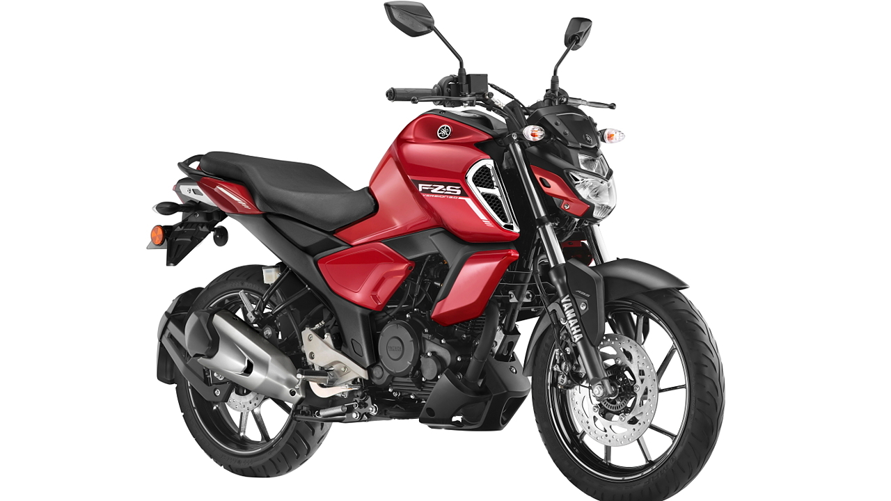 Yamaha fz v3 store red colour price