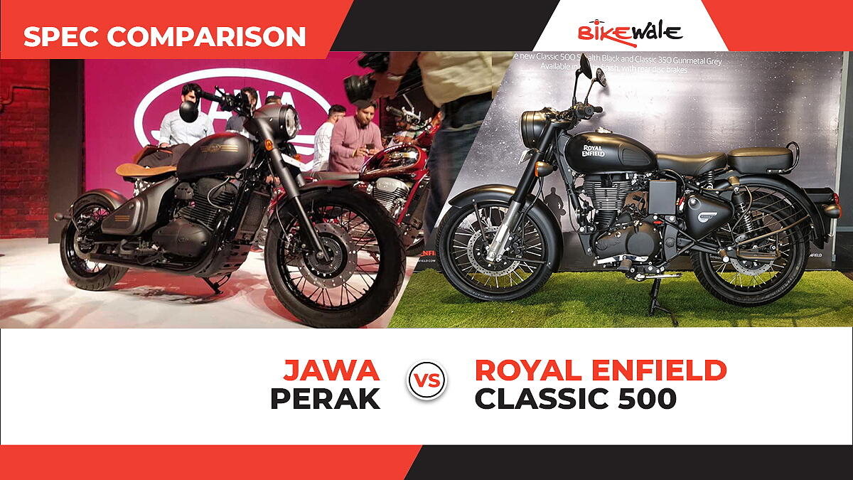 Jawa Perak Vs Royal Enfield Classic 500 Spec Comparison Bikewale