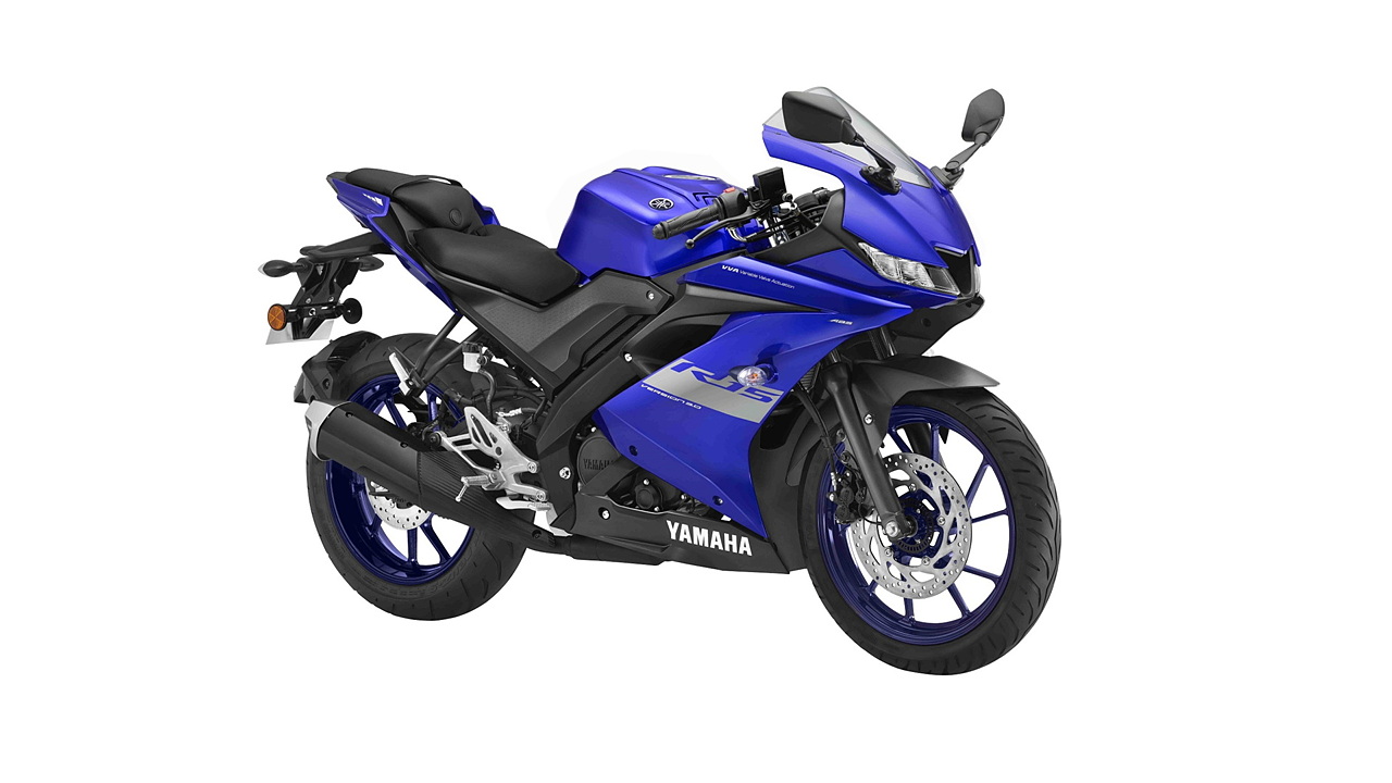 R15v3 bs6 outlet blue colour