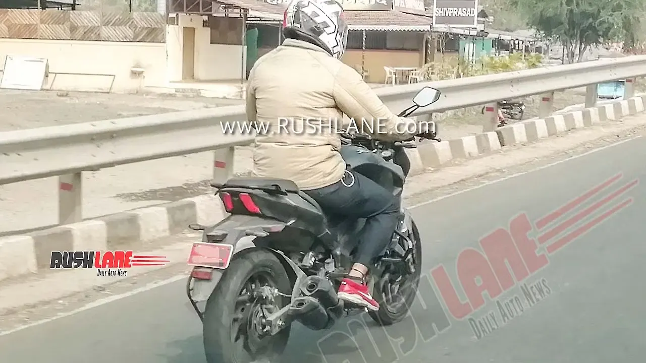 Smaller Bajaj Dominar spotted on test Smaller Bajaj Dominar spotted on test