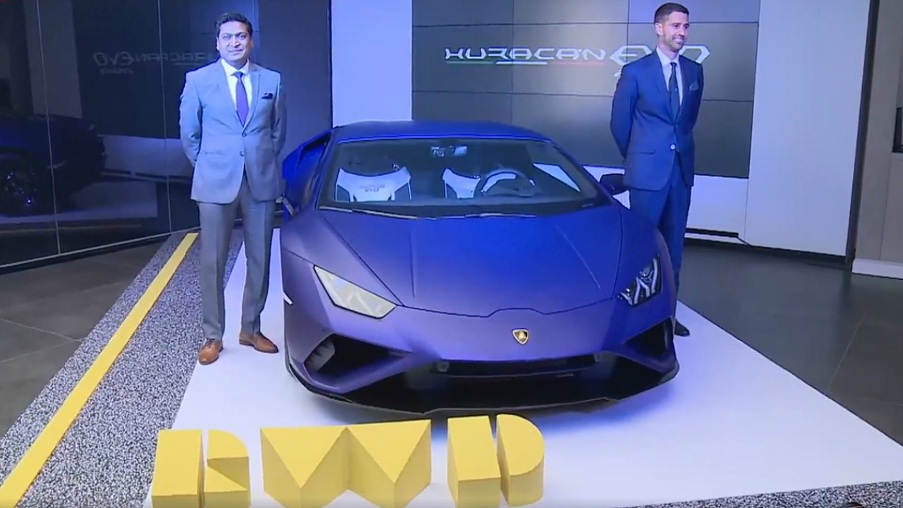Lamborghini Huracan Evo RWD launched at Rs  crores - CarWale
