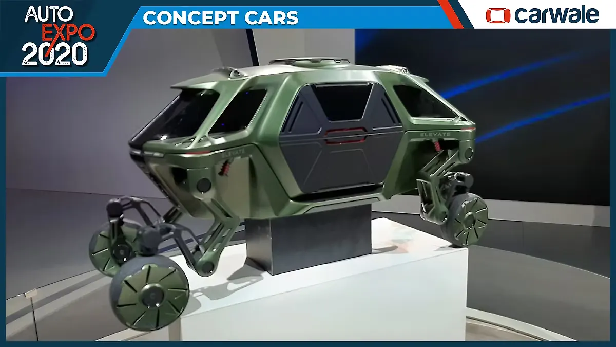 hyundai walking concept car