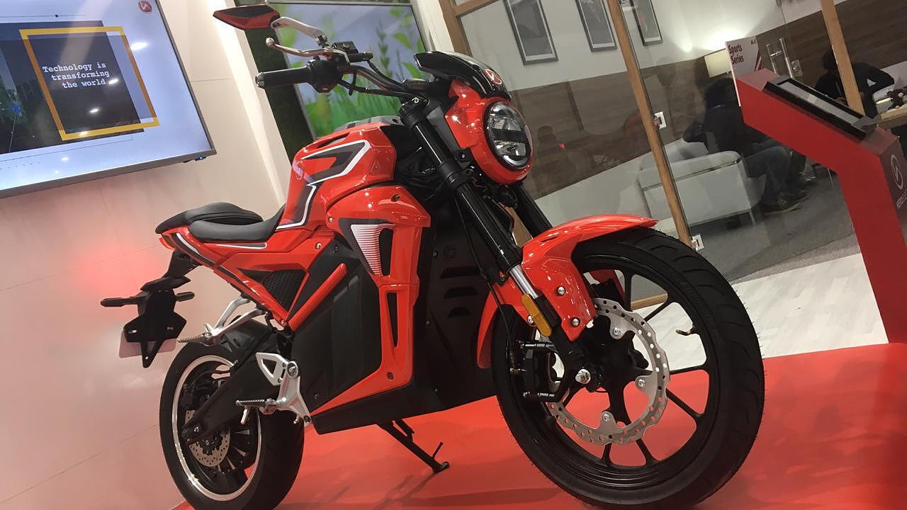 Auto Expo 2020 Hero Electric unveils AE 47 e motorcycle BikeWale