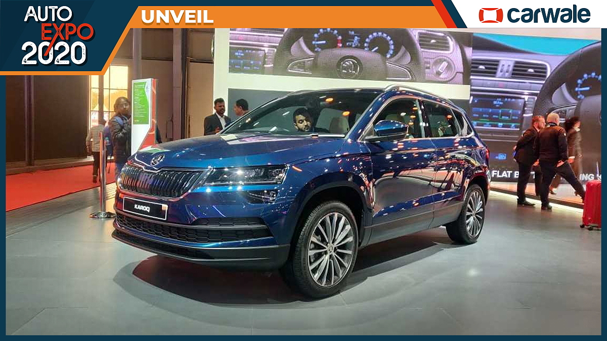 Skoda Karoq debuts in India at Auto Expo 2020 - CarWale