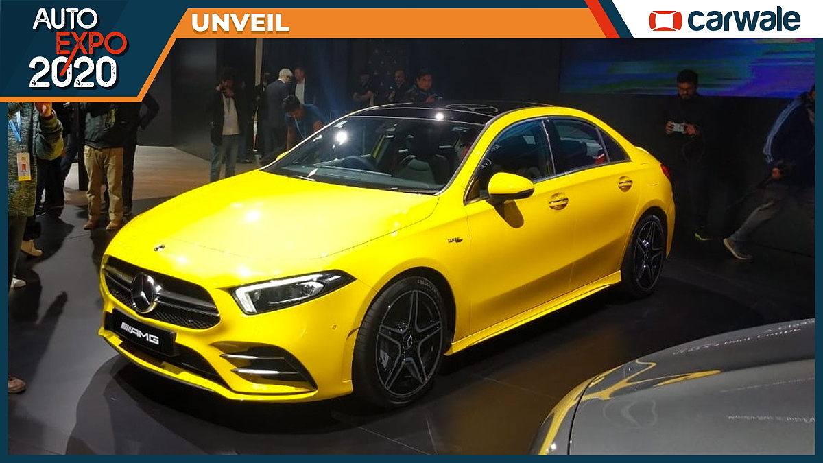 Mercedes Benz A Class Sedan Makes Official Debut In India At The Auto Expo Carwale