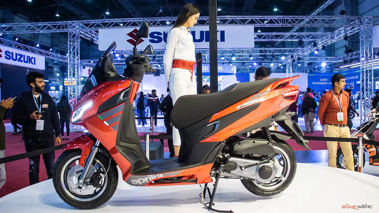 Aprilia SXR 160: Auto Expo 2020 Image Gallery Aprilia SXR 160: Auto Expo 2020 Image Gallery