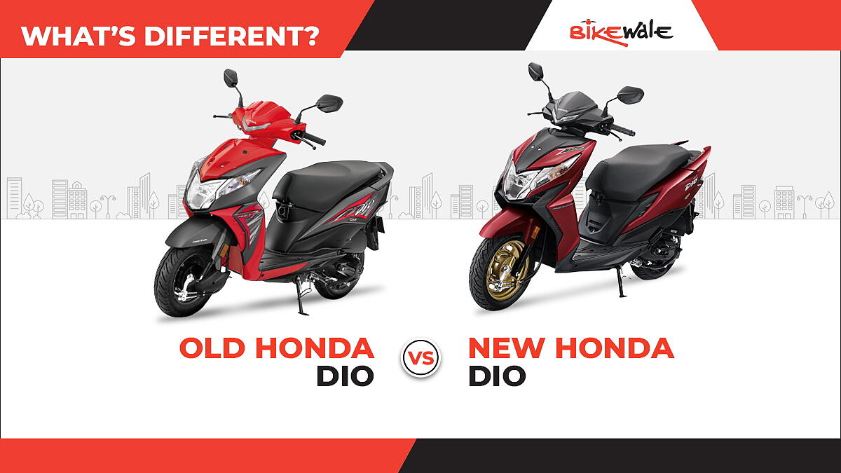 Honda Dio Old Vs New What S Different Bikewale
