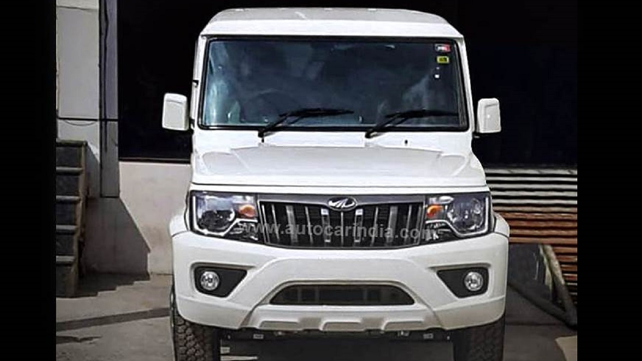 BS6 Mahindra Bolero facelift spotted ahead of launch - CarWale