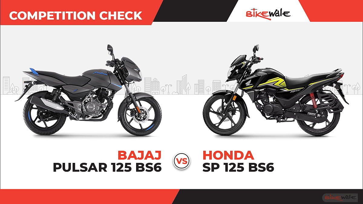 Bajaj Pulsar 125 BS6 vs Honda SP 125 BS6: Competition Check - BikeWale