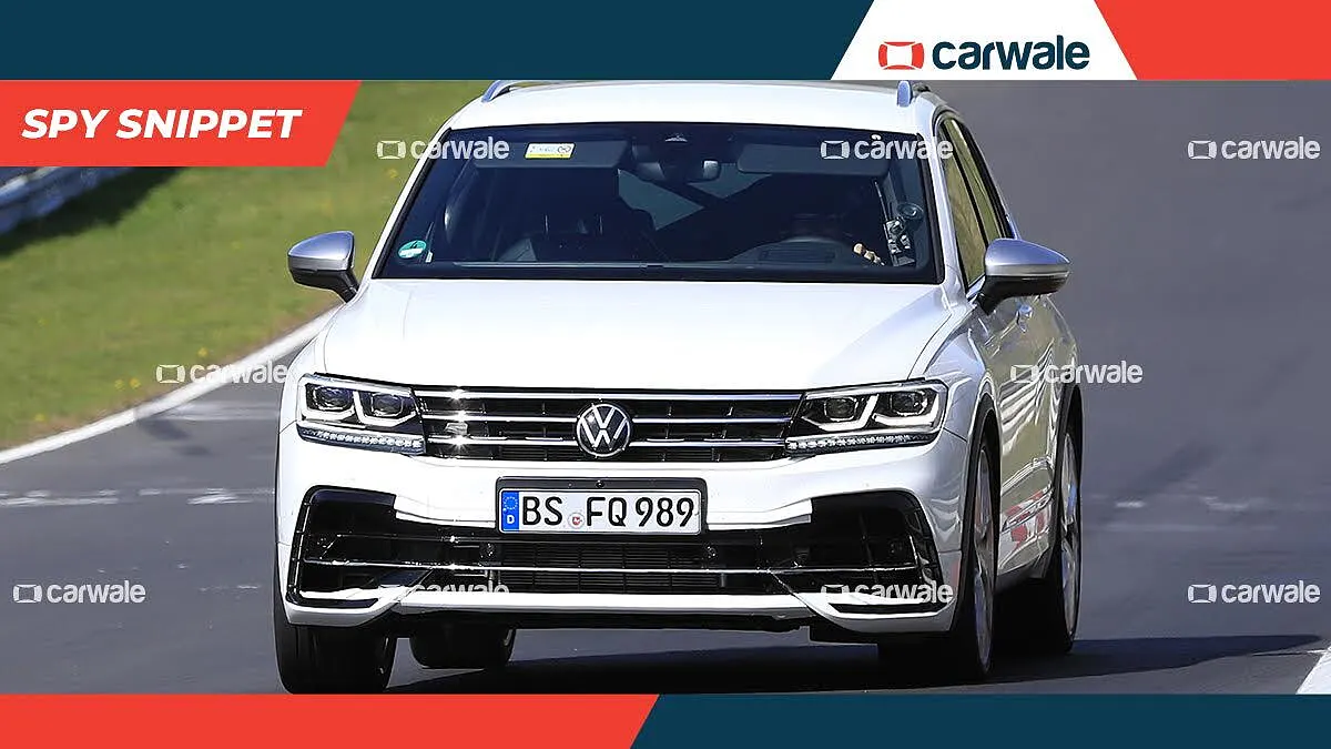 Performance-packed Volkswagen Tiguan R spied at the 