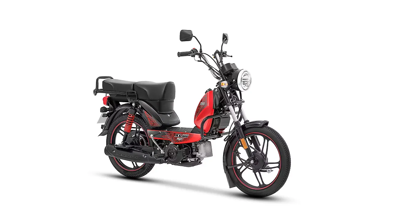 TVS XL 100 Heavy Duty Price - Mileage, Images, Colours | BikeWale