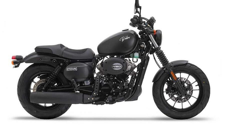 Hyosung GV 300 S Bobber unveiled; will be launched in Europe - BikeWale