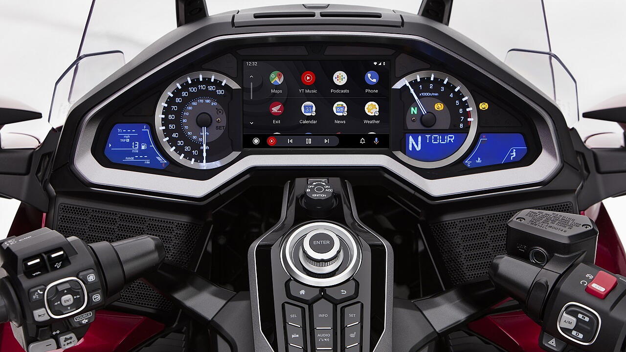 Honda Gold Wing to get Android Auto