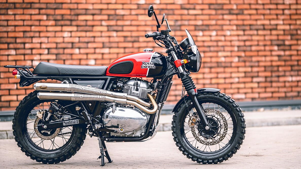 Royal Enfield Interceptor 650 Based Scrambler Unveiled Limited To 10 Units Bikewale