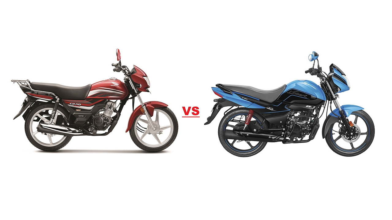 Honda CD 110 Dream BS6 vs Hero Splendor iSmart BS6 Competition