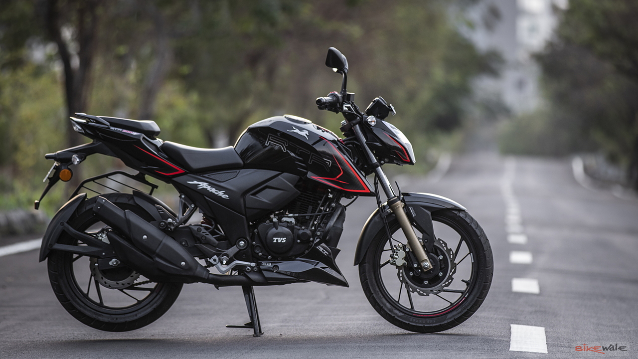 apache rtr 200 4v on road price