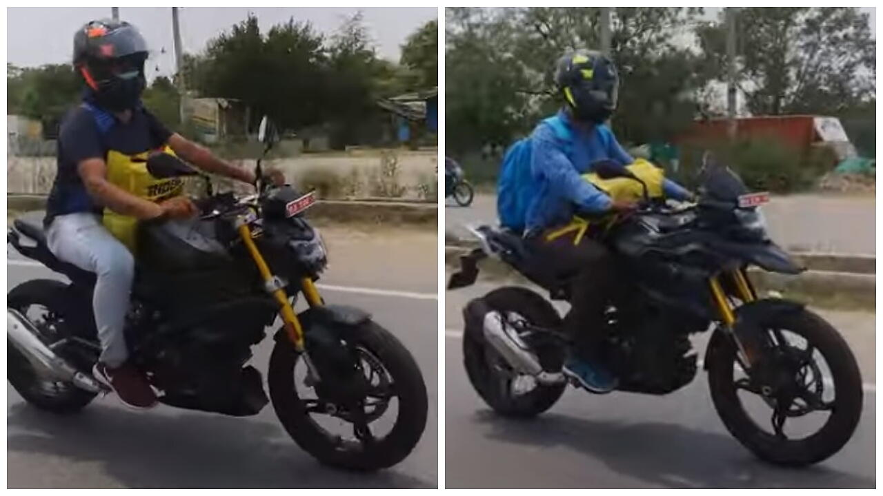 New BMW G 310 R, G 310 GS BS6 spied in India; feature LED headlamp