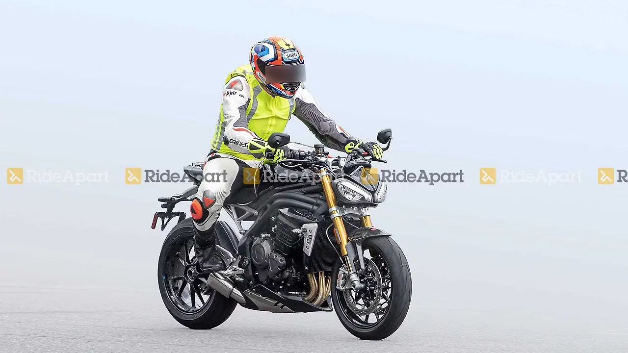 New Triumph Speed Triple spied New Triumph Speed Triple spied