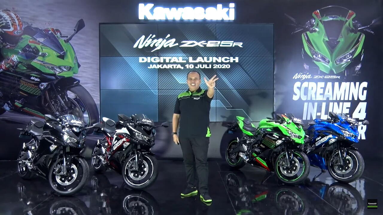 Kawasaki Ninja Zx 25r Launched In Indonesia Bikewale