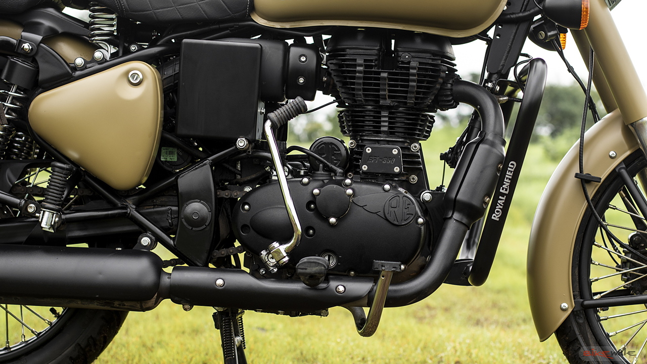 royal enfield classic 350 engine black paint