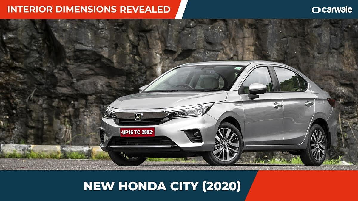 New Honda City 2020: Interior dimensions revealed - CarWale