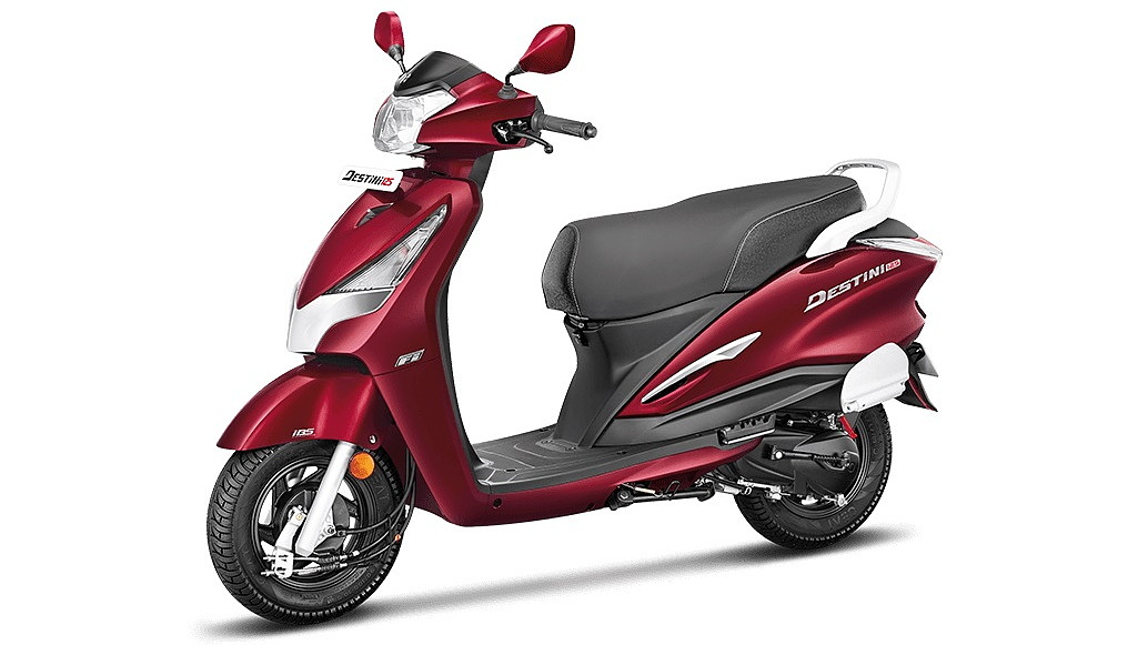 hero destini 125 bs4 on road price