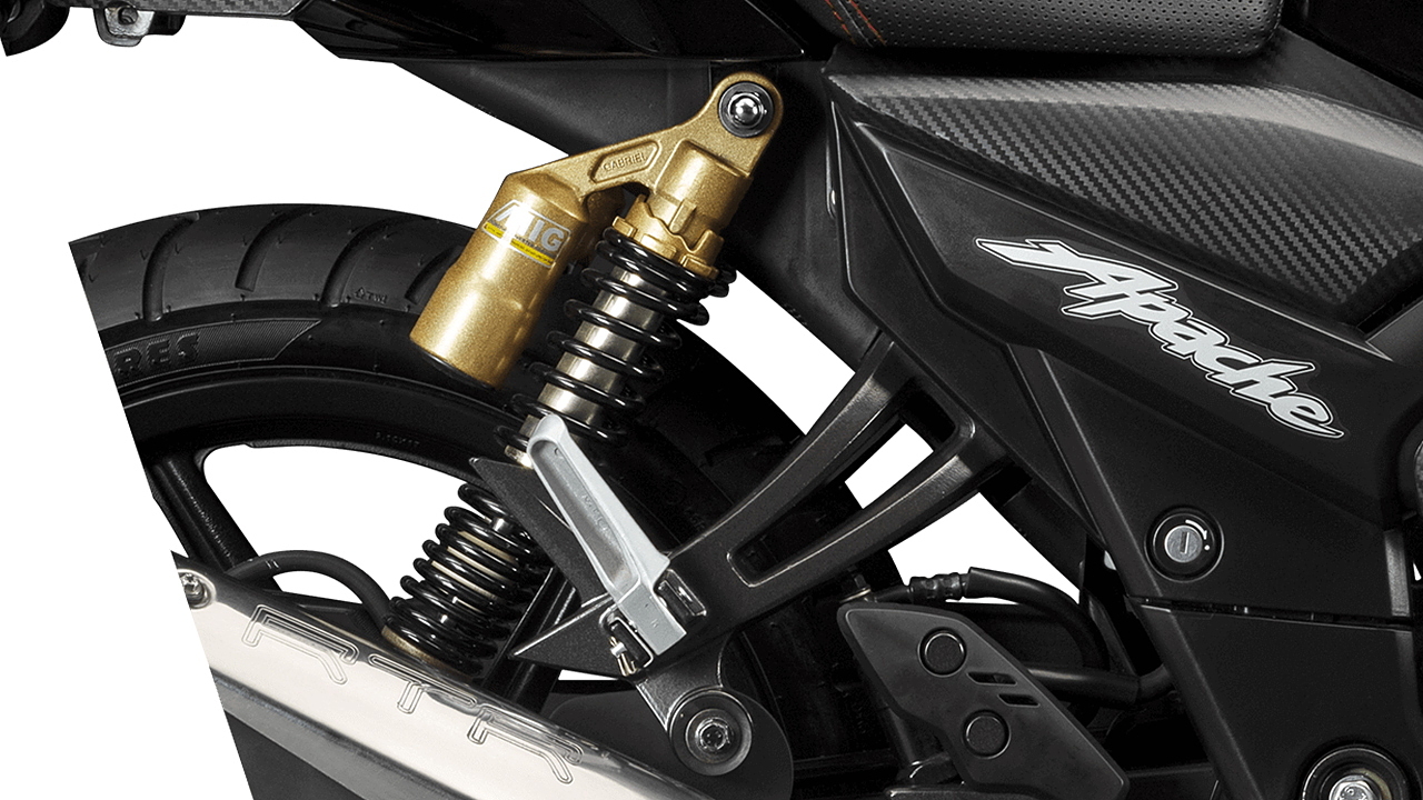 Apache rtr 160 back shocker clearance price