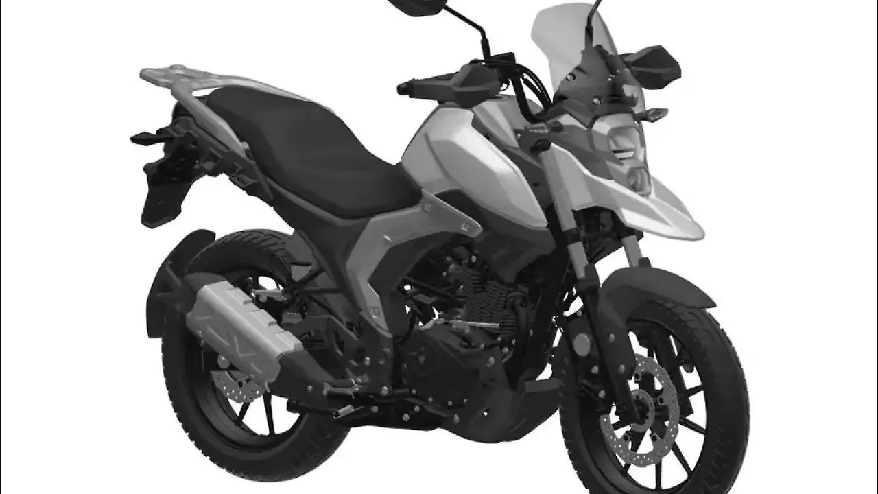 Suzuki V-Strom 160 patent pictures leaked! Suzuki V-Strom 160 patent pictures leaked!