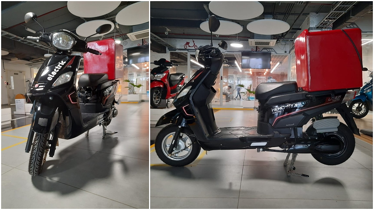 Hero Nyx-HX e-scooter launched at Rs 64,640 - BikeWale
