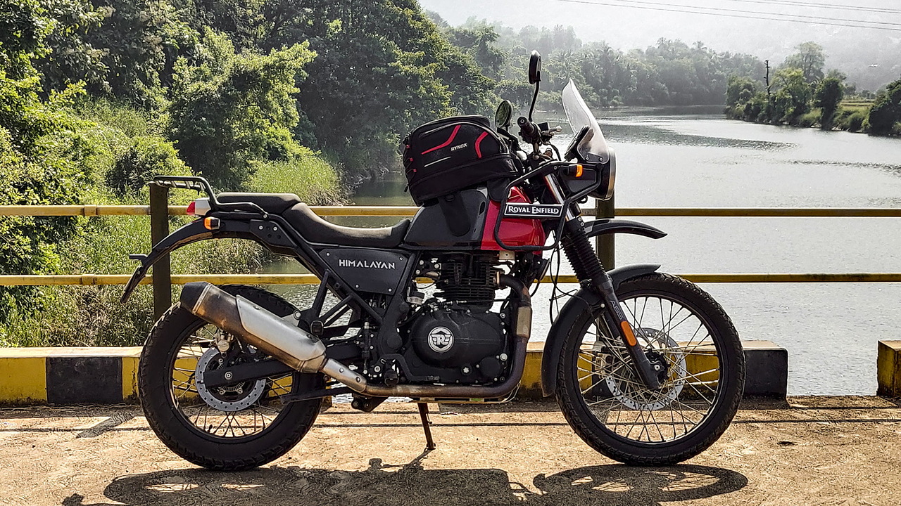 royal enfield himalayan tank bag