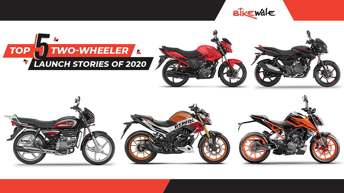 Top 5 two-wheeler launch stories of 2020 - BikeWale