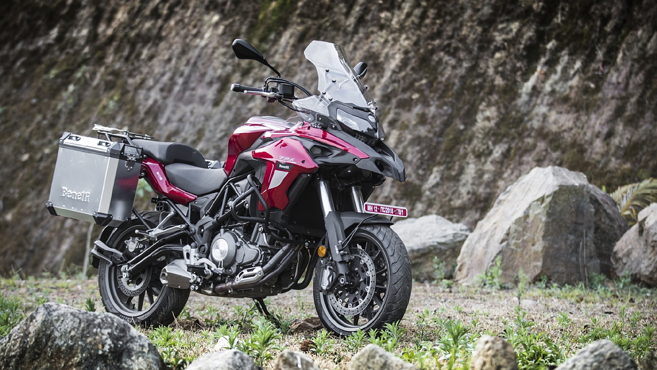 India-bound 2023 Benelli TRK range breaks cover at EICMA - BikeWale