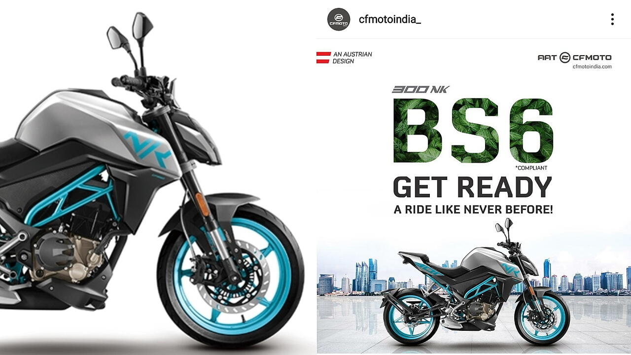 CFMoto 300NK BS6 revealed ahead of launch