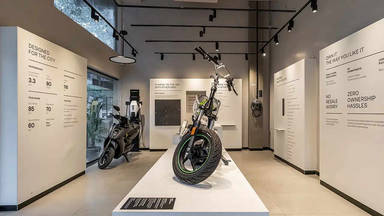 Pune gets its First Ather Space Pune gets its First Ather Space