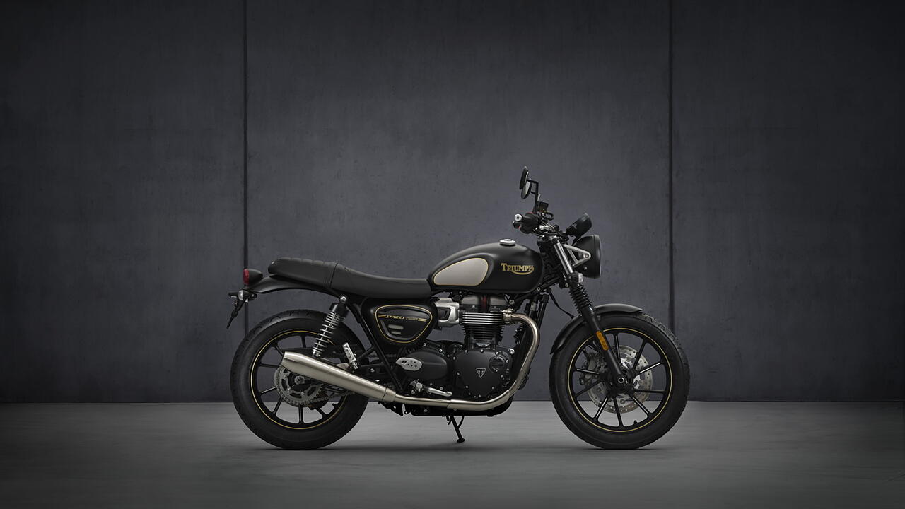 Limited-edition Triumph Street Twin Gold Line launched in India at Rs 8.25 lakh