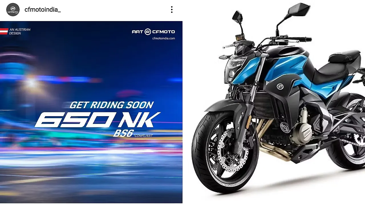 CFMoto 650NK BS6 to be launched in India very soon - BikeWale