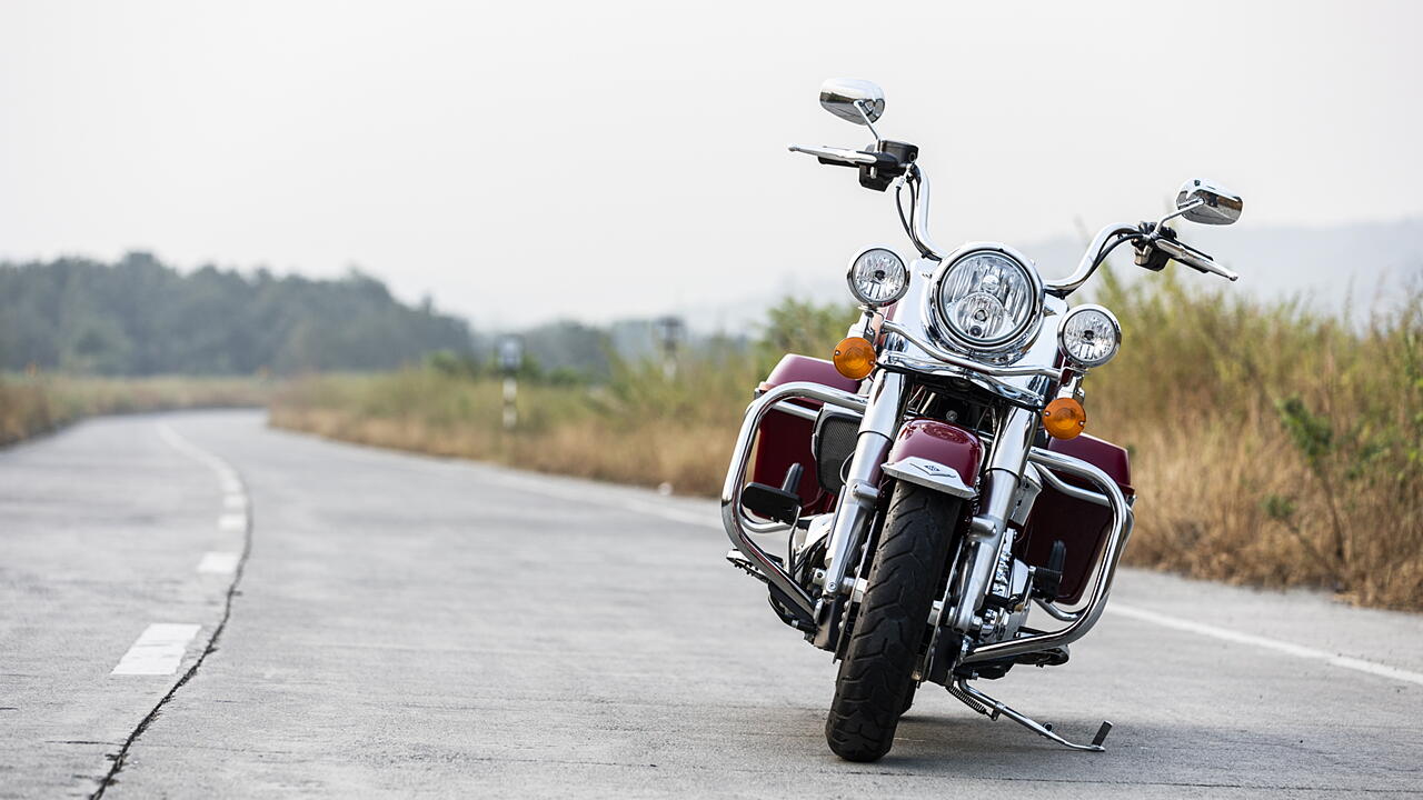 harley davidson road king classic wallpaper