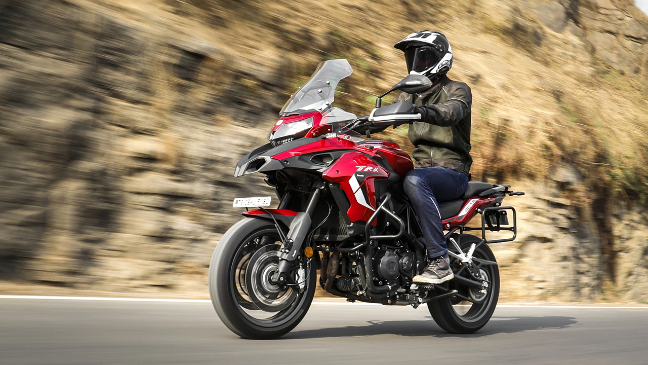 2021 Benelli TRK 502: Review Image Gallery - BikeWale