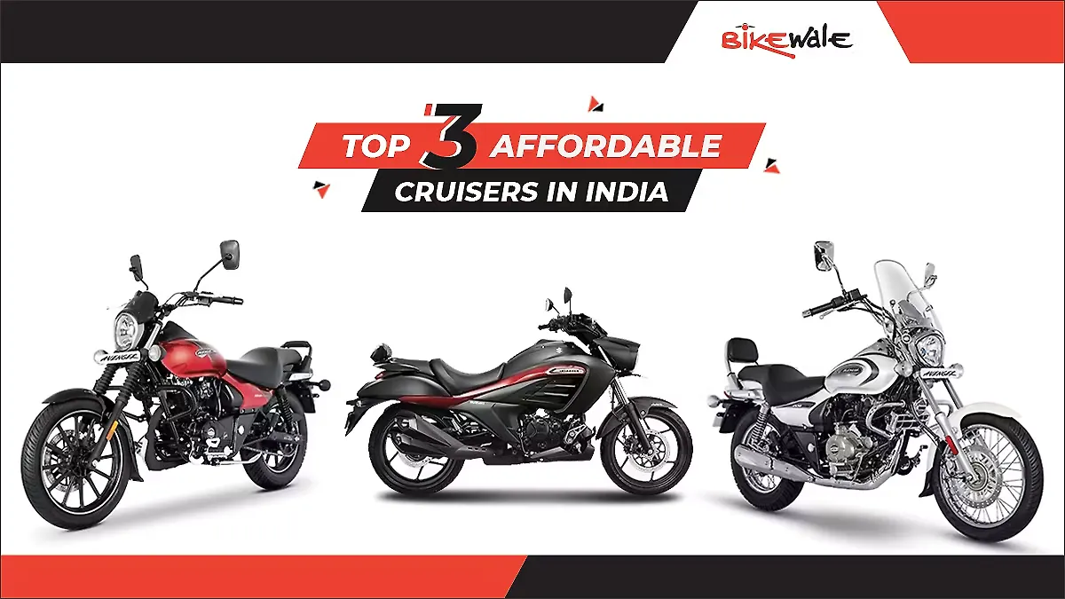 Top 3 affordable cruisers in India Top 3 affordable cruisers in India