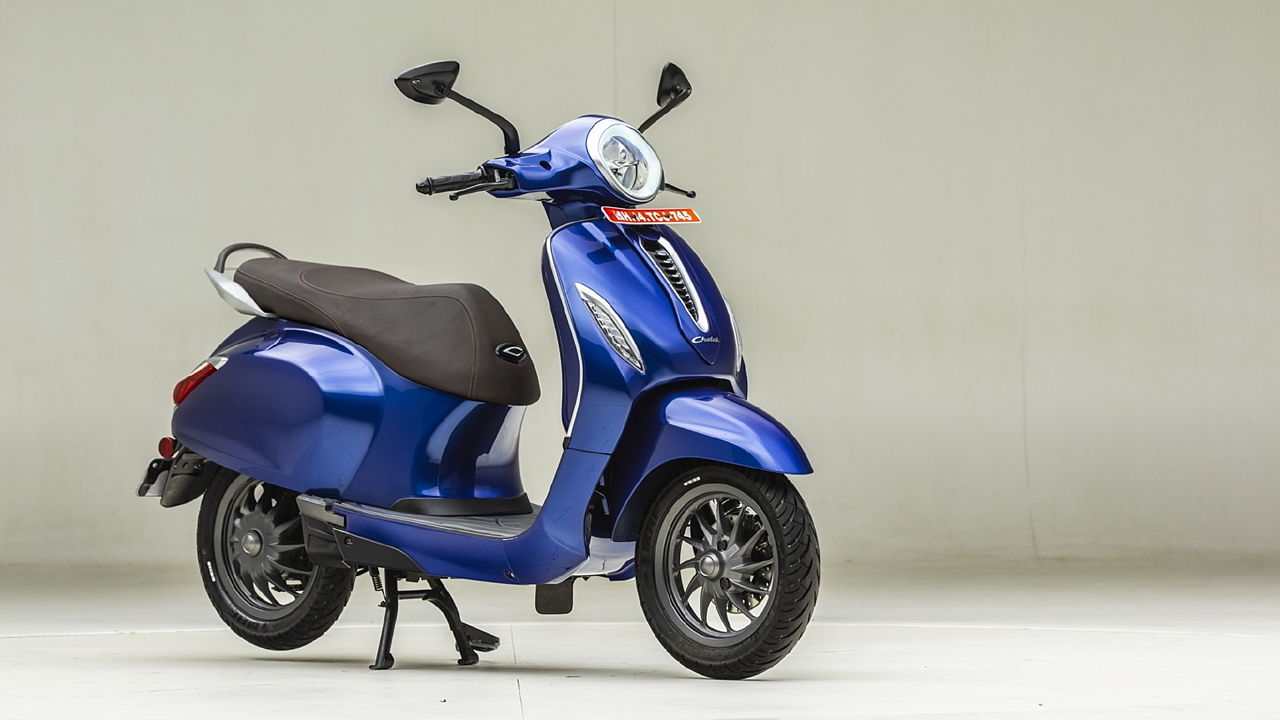 Bajaj Chetak electric outsells TVS iQube in April 2021 BikeWale