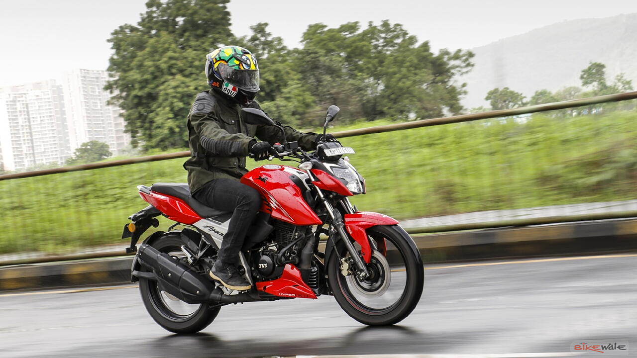 Tvs Apache Rtr 160 4v And Rtr 0 4v Prices Increased Again Bikewale