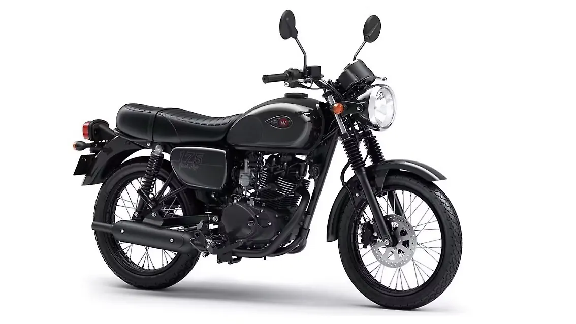 Kawasaki W175 modern classic bike spied testing in India again Kawasaki W175 modern classic bike spied testing in India again