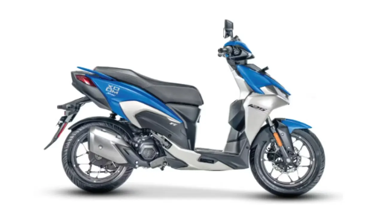 Hero Xoom 125 — Vibrant Blue Metalic