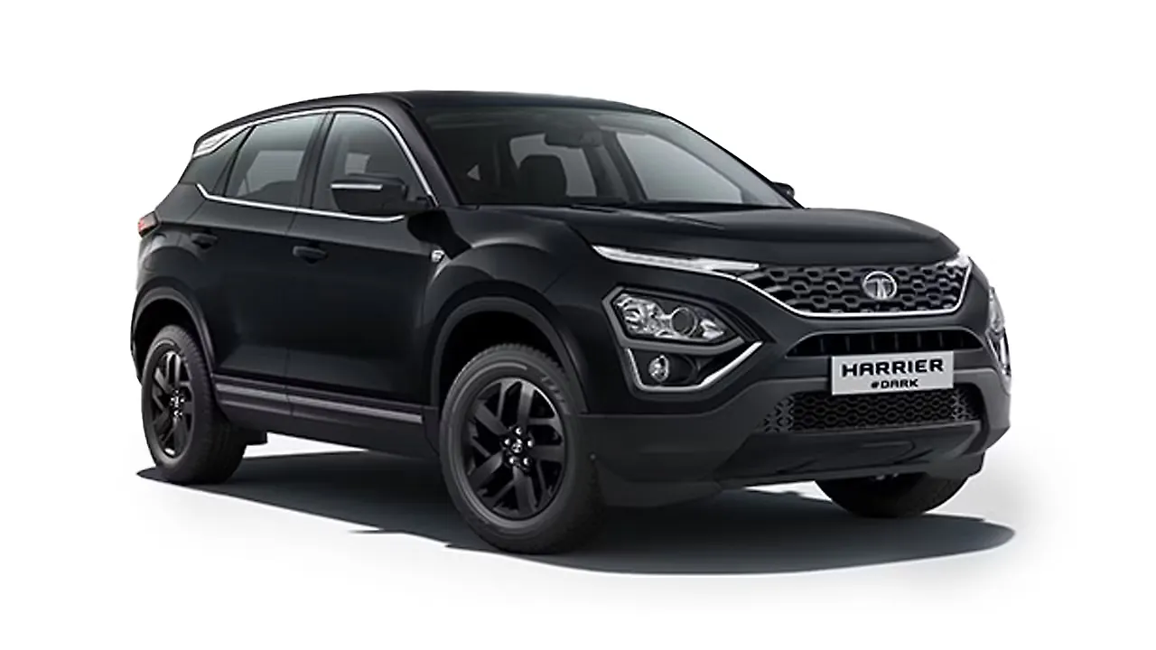 Discontinued Harrier [2019-2023] XZ Plus Dark Edition on road