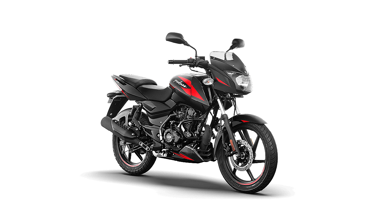 Bajaj Pulsar 125 Red Carbon Fibre Split Seat Colour Pulsar 125 Colours in India BikeWale