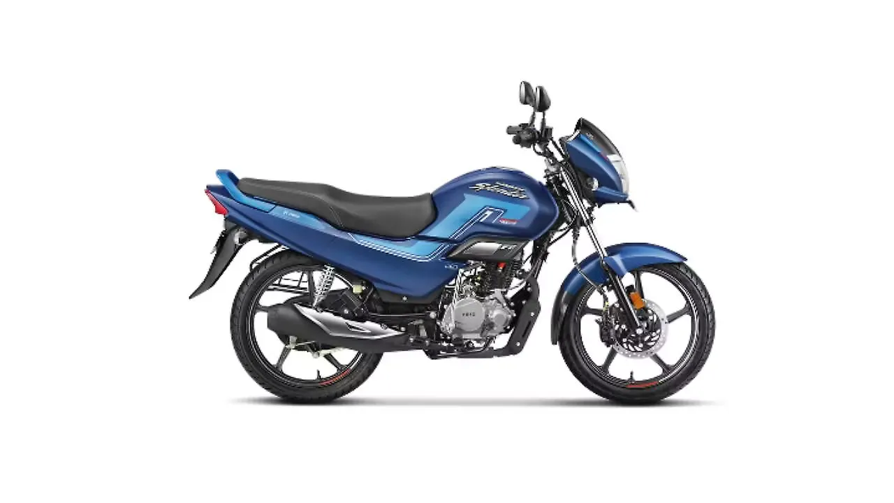 Hero Super Splendor Xtec — Matt Nexus Blue